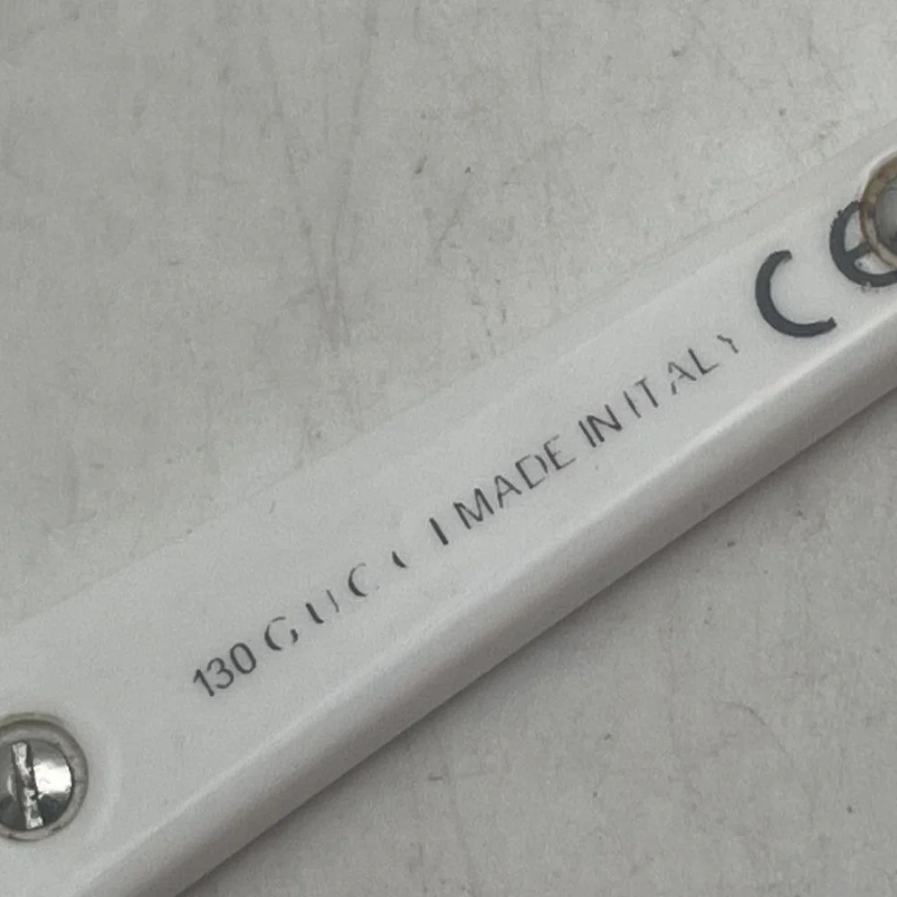 Gucci Authentic Women's White Glasses